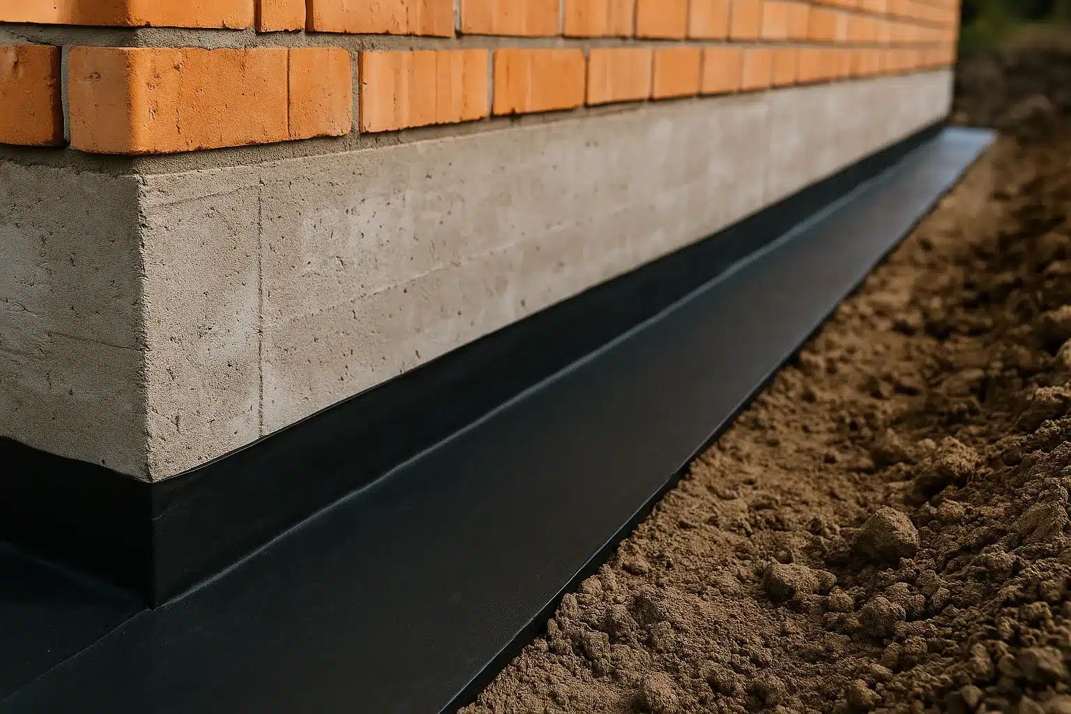 A vízzáró szigetelés szerepe az alapozásnál és a talajpára elleni védelemben