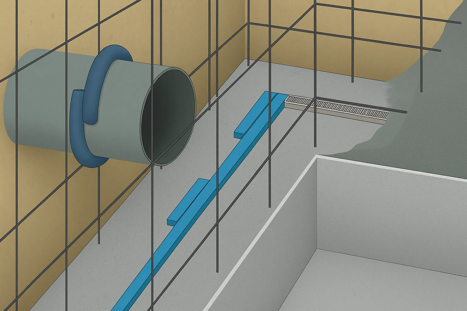 Betonszerkezetek tömítése egyszerűen: a duzzadó szalag előnyei és alkalmazása