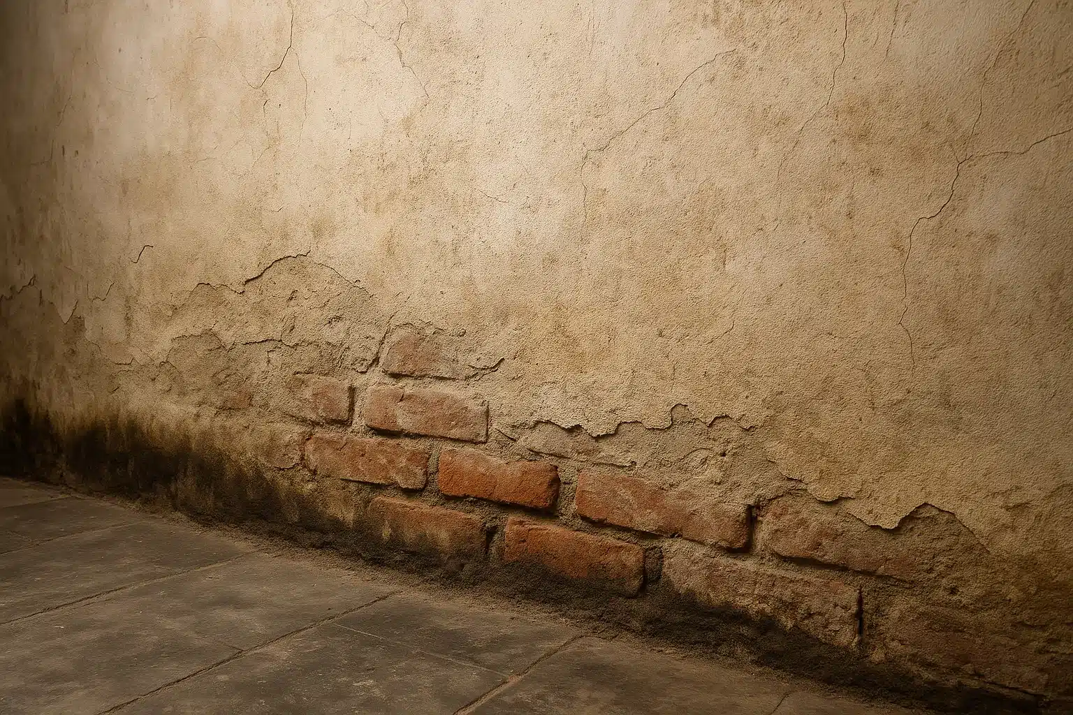 Nedves pincefal kezelése SikaMur segítségével