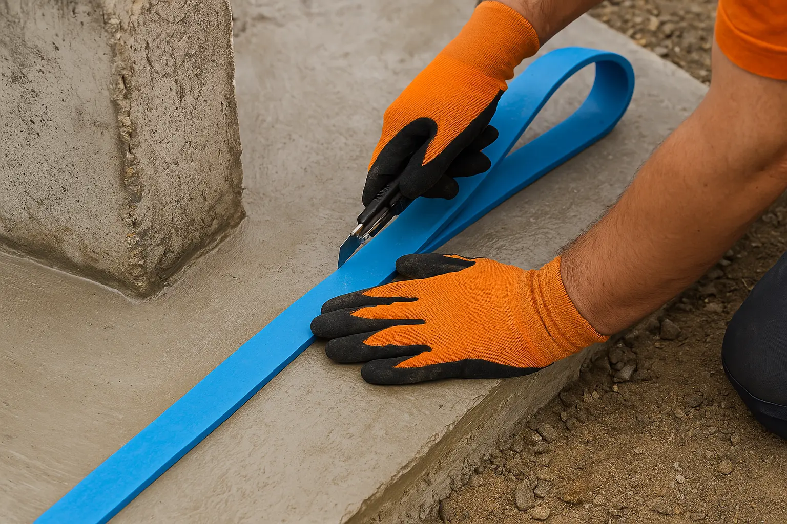 Duzzadó szalag beépítése lépésről lépésre: hibamentes vízszigetelés alapozása